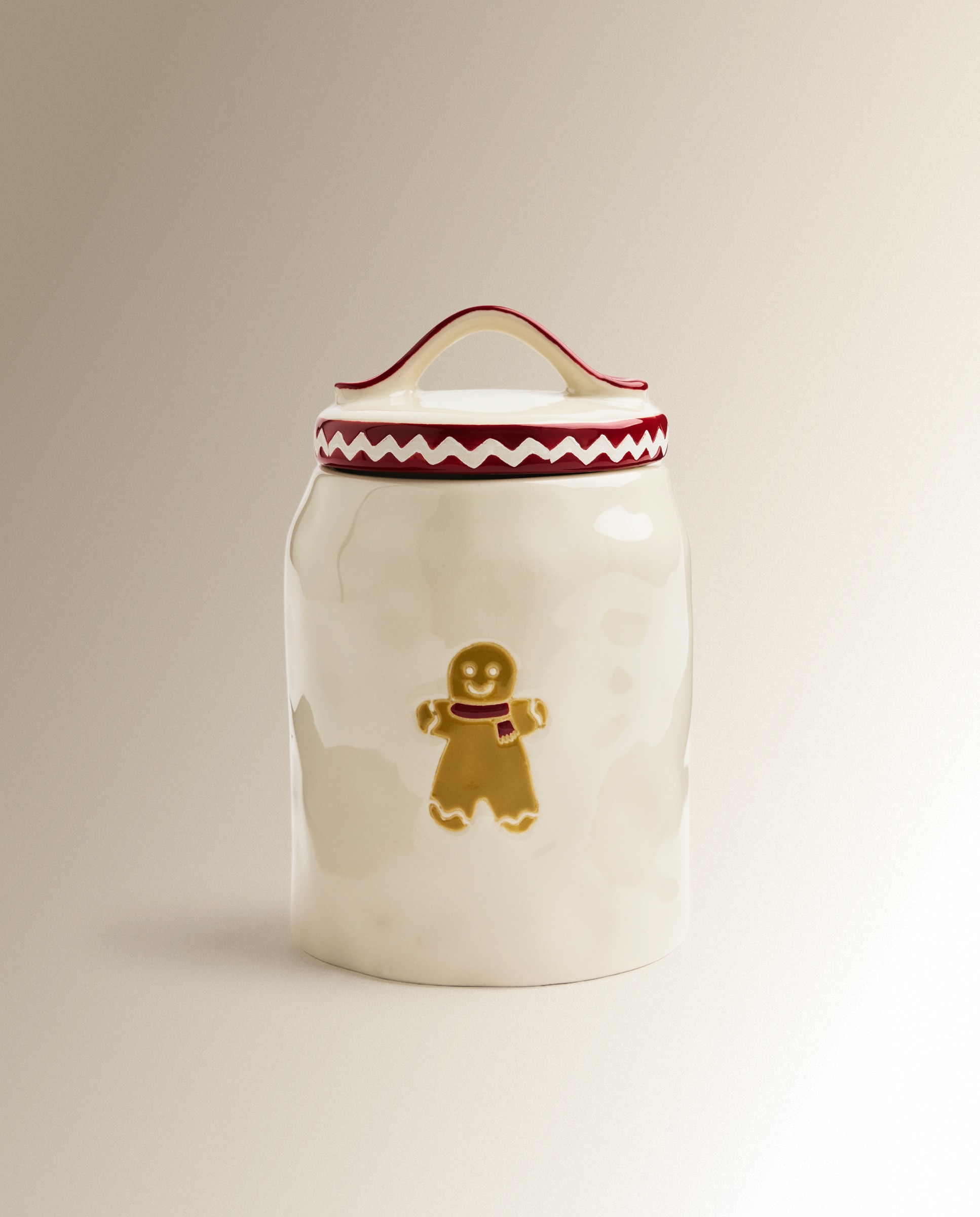 Imagen 0 de Bote de cerámica Ginger Navidad Multicolor