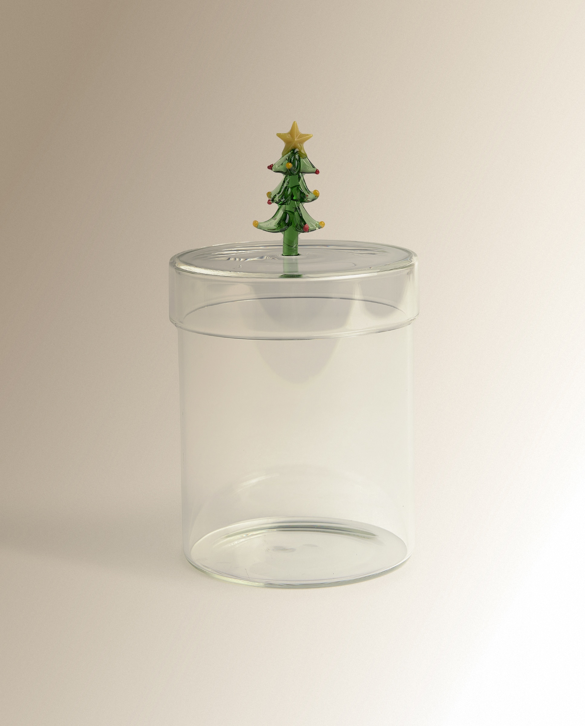 Imagen 1 de Bote de vidrio Árbol Navidad - Transparente Transparente