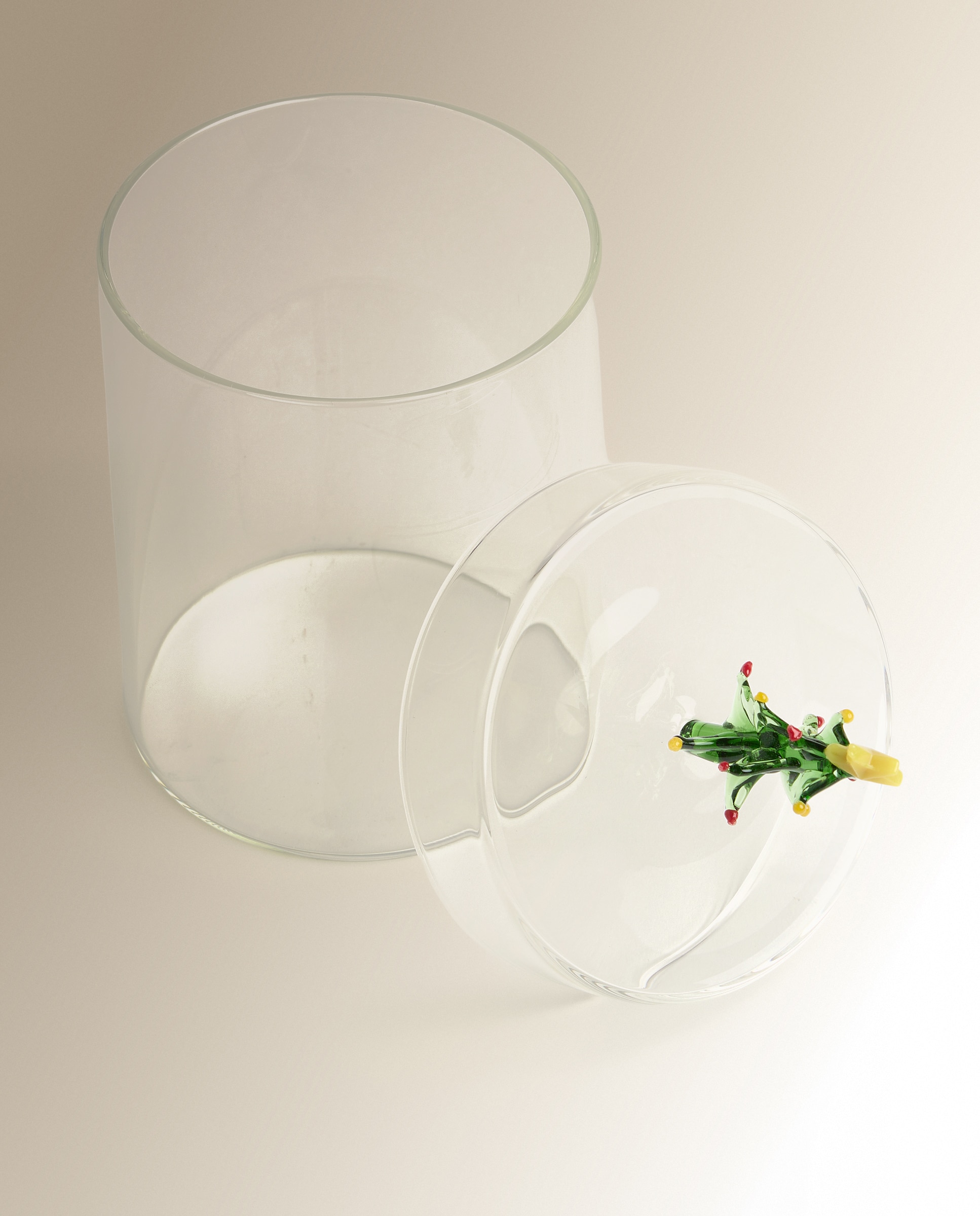 Imagen 2 de Bote de vidrio Árbol Navidad - Transparente Transparente