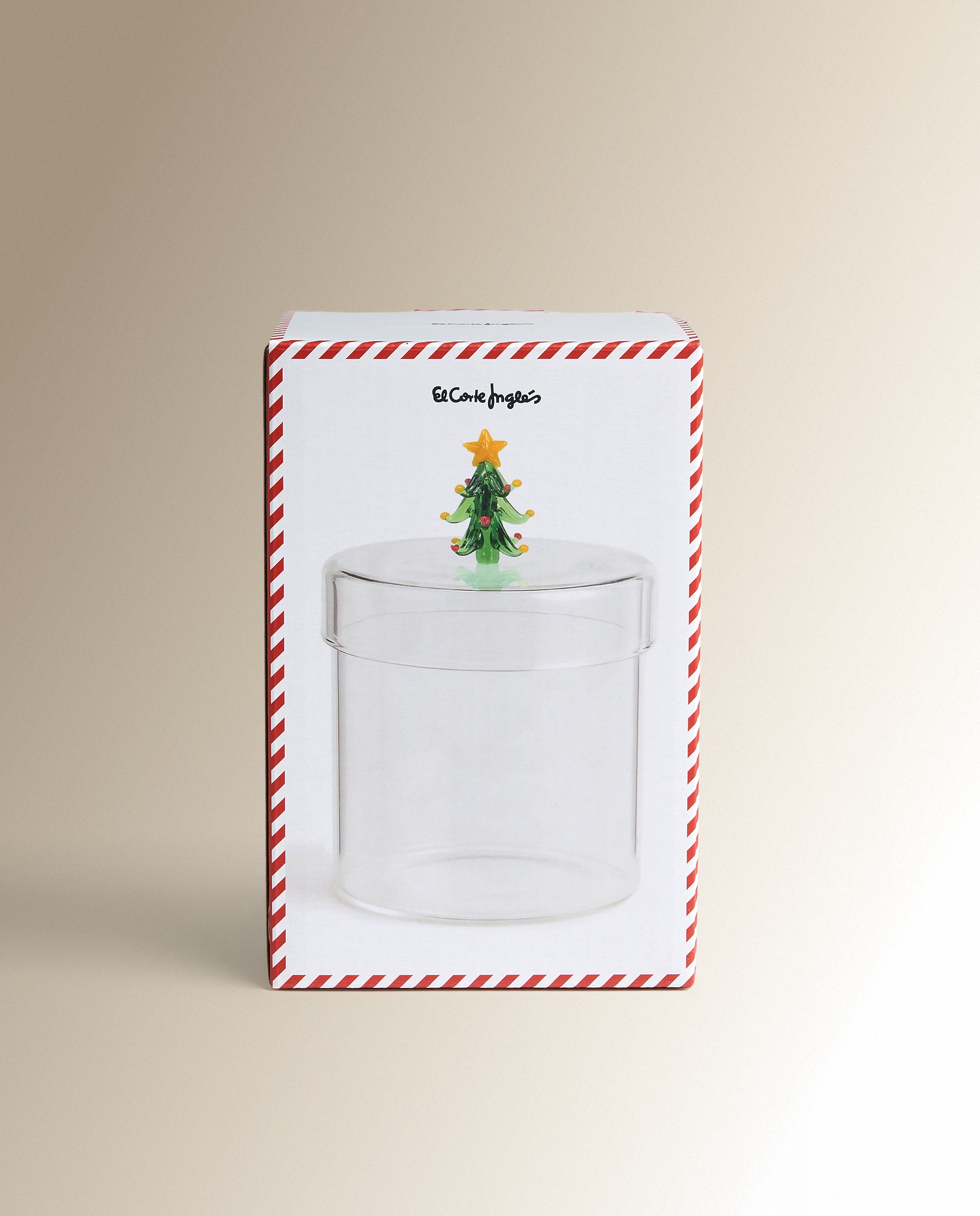 Imagen 3 de Bote de vidrio Árbol Navidad - Transparente Transparente