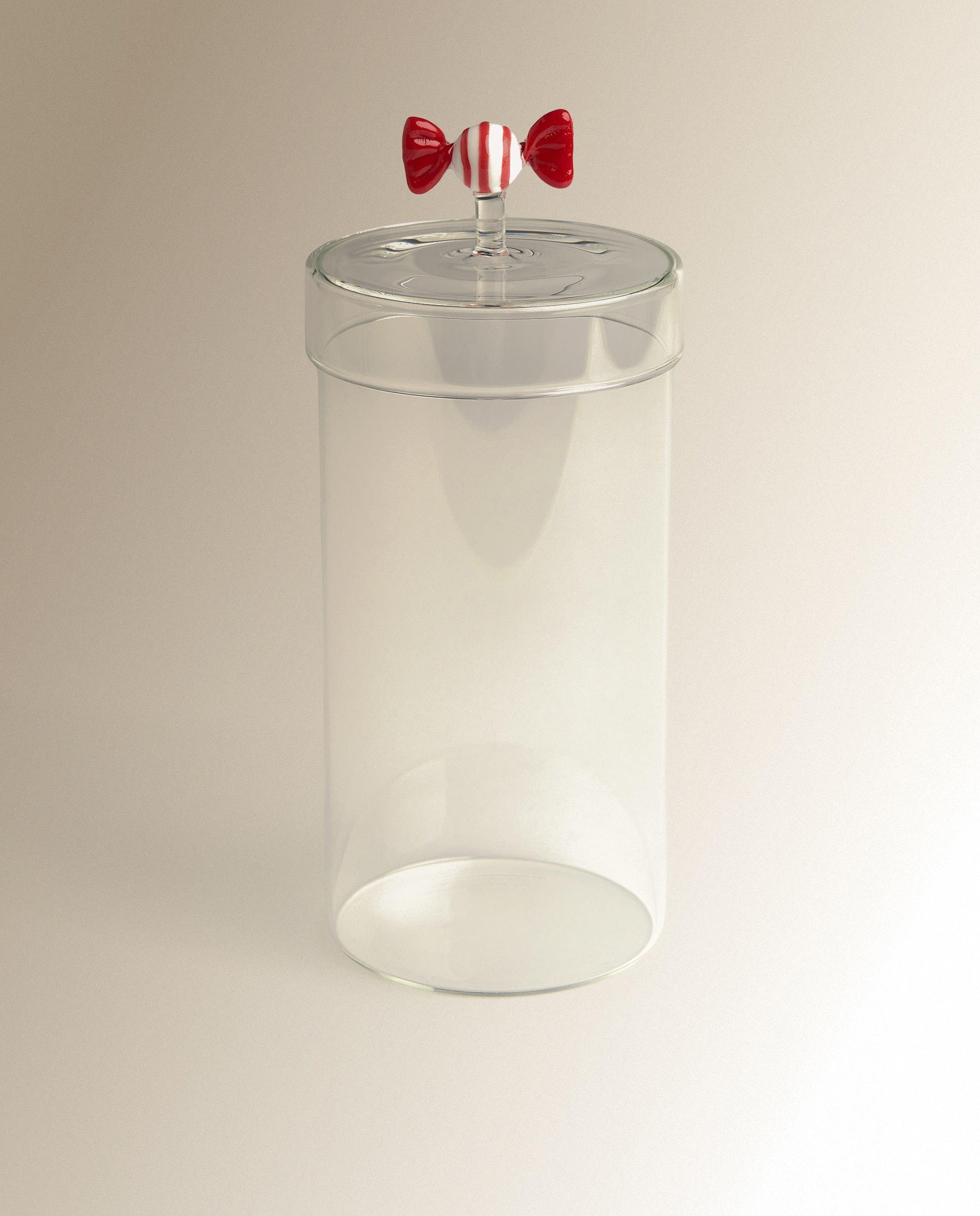 Imagen 0 de Bote de vidrio Caramelo Navidad Transparente