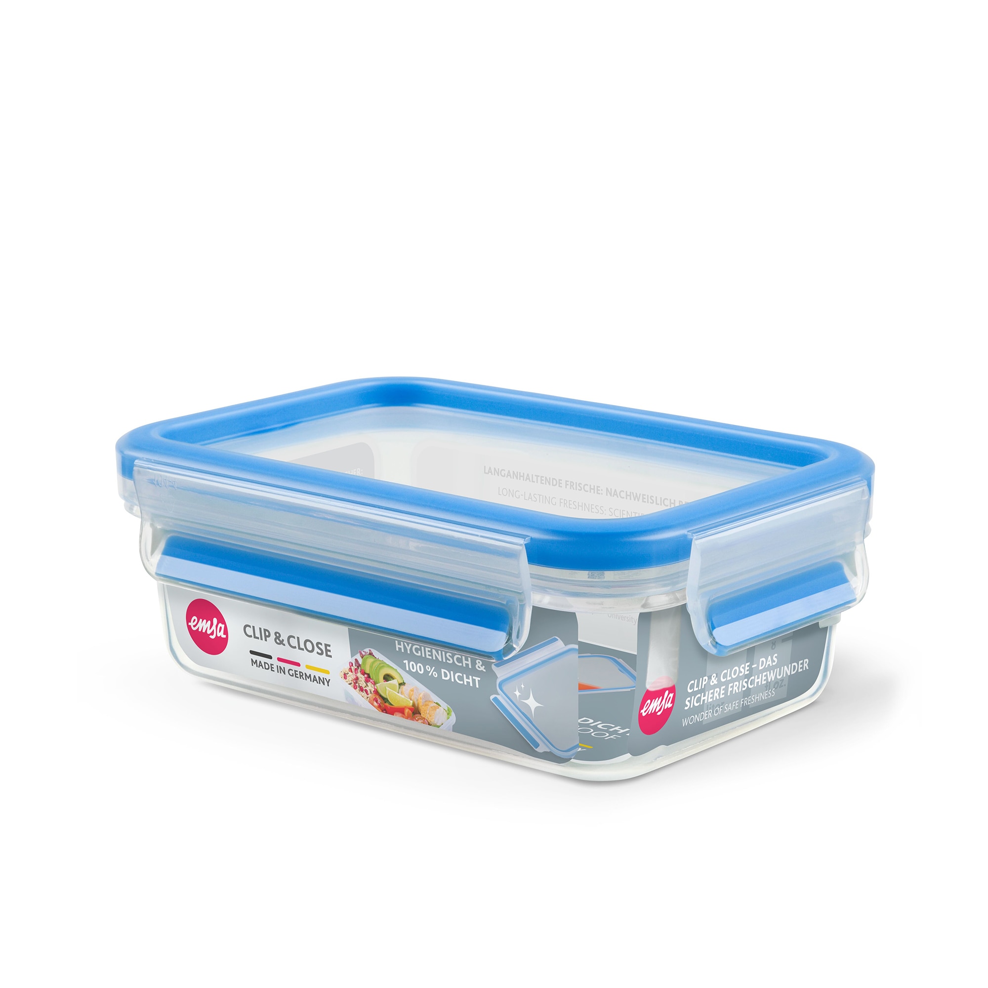 Imagem 0 de Recipiente hermético rectangular Clip & Close Emsa