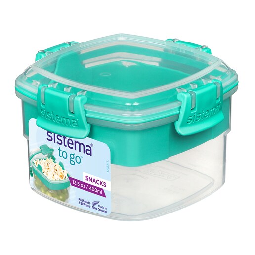 Hermético cuadrada para snacks To Go Sistema