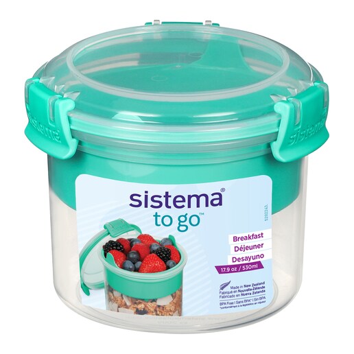 Hermético redondo con cuchara To Go Sistema