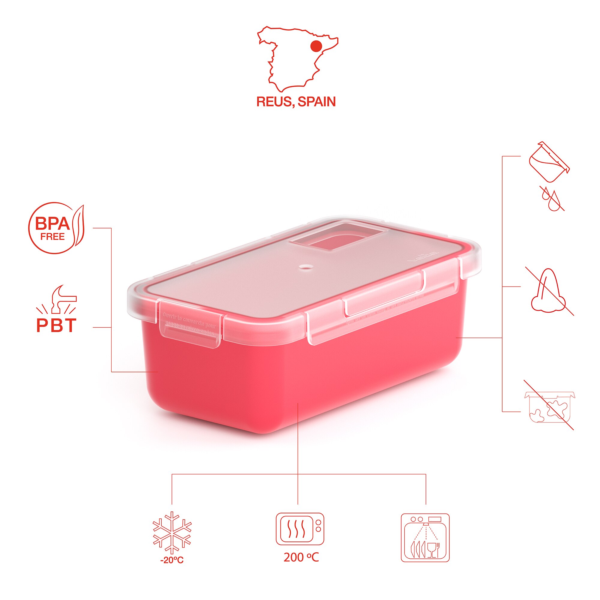 Estanque Nomad - 0,75 L Vermelho-7