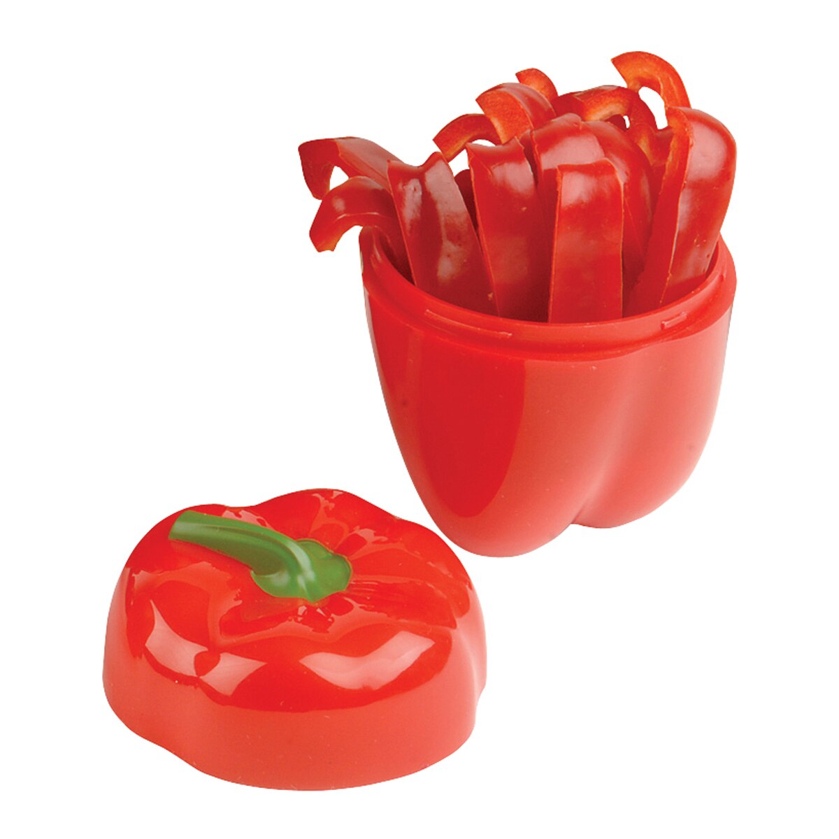 Hermético pimientos Fackelmann Rojo-2