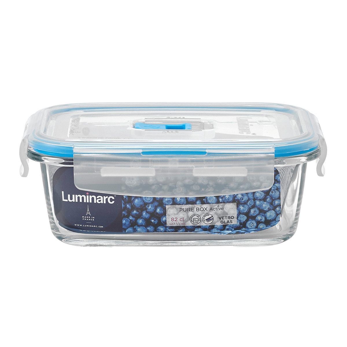 Hermético rectangular Pure box Active Luminarc Cristal-3