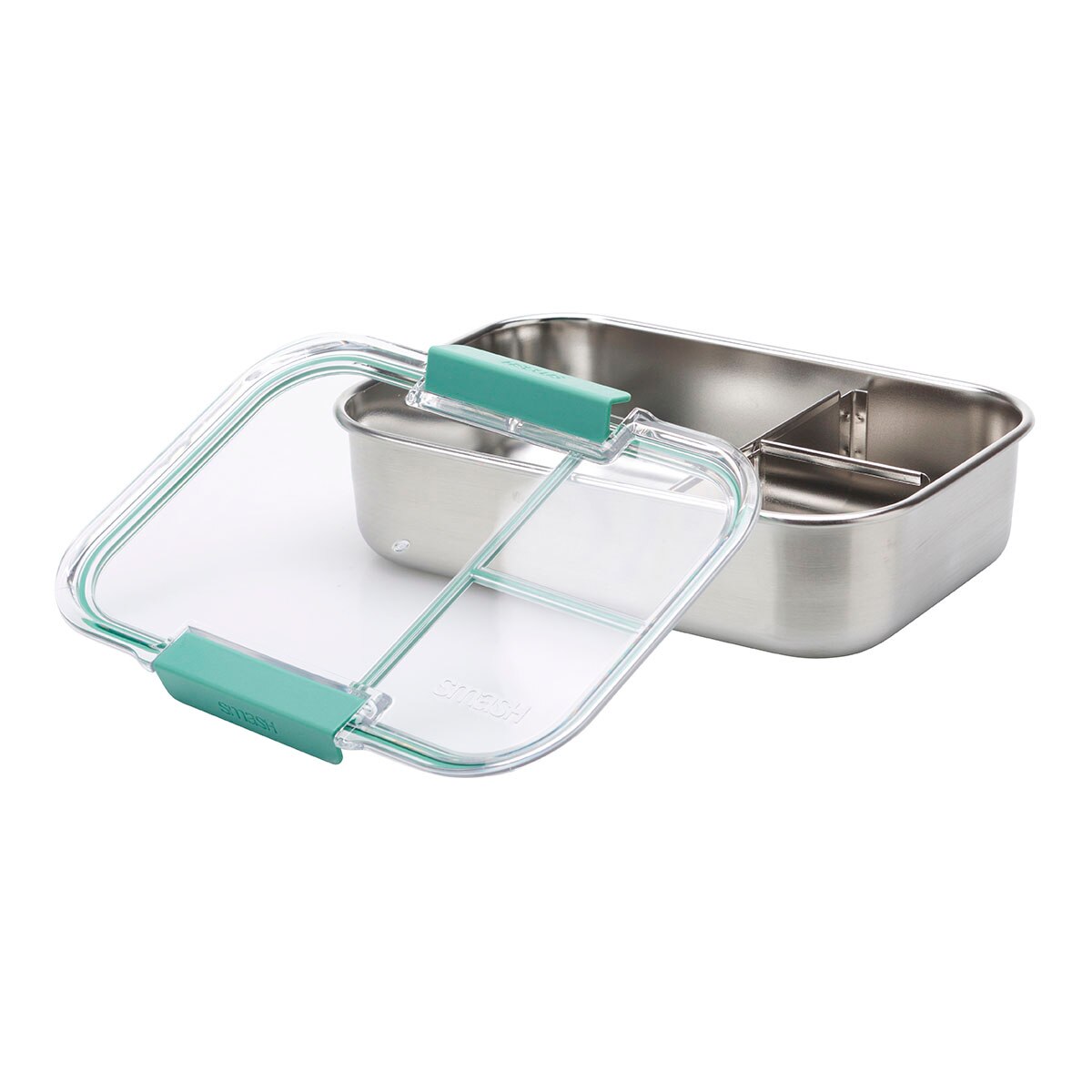 Recipiente Hermético de 3 Compartimentos de Aço Inoxidável Aço-4