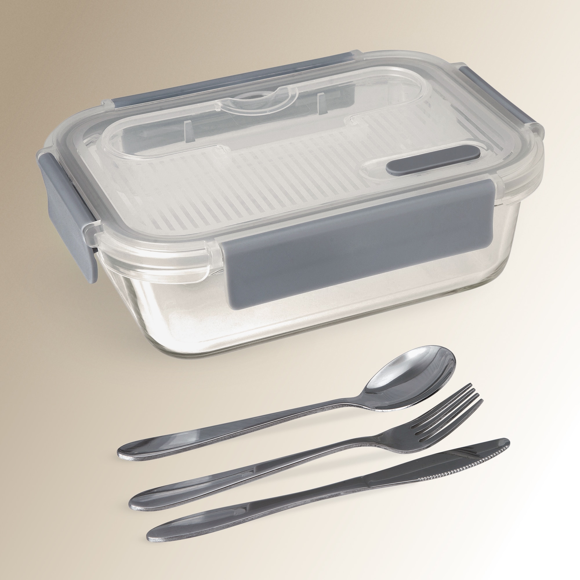Imagen 0 de Hermético con cubiertos Daily A Day In The Life El Corte Inglés