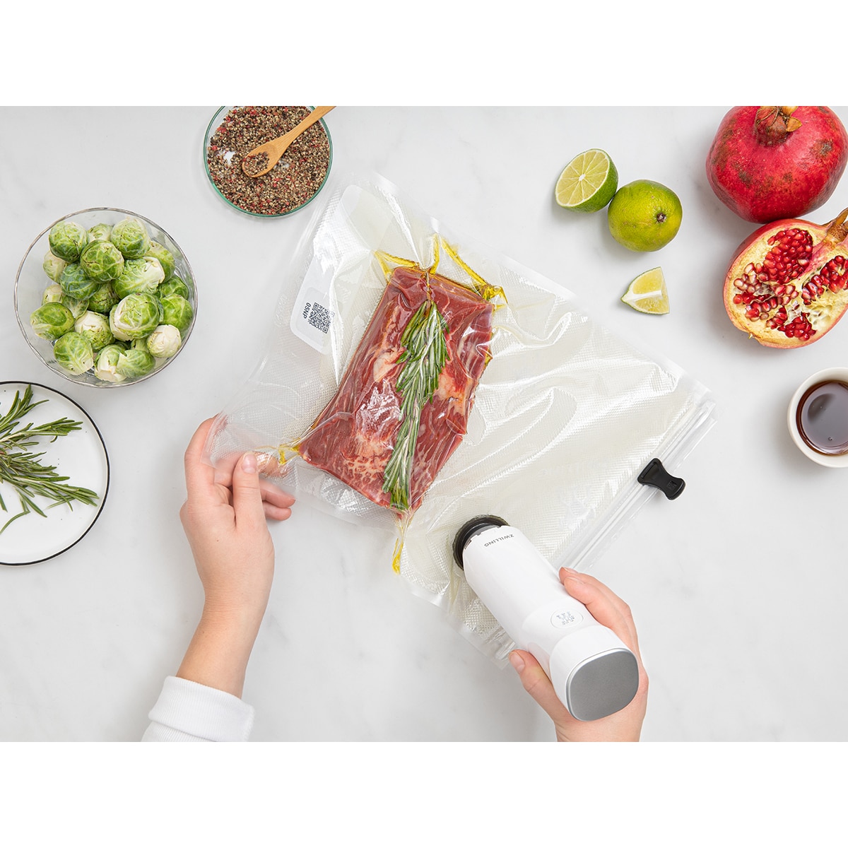 Bomba de Vácuo Fresh & Save Branco-8