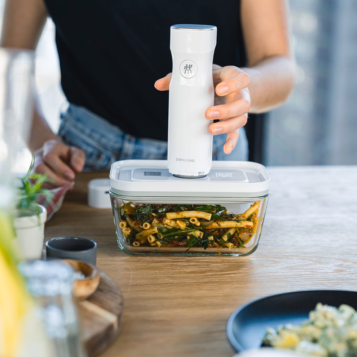 Recipiente a Vácuo Fresh & Save de Vidro Transparente-6