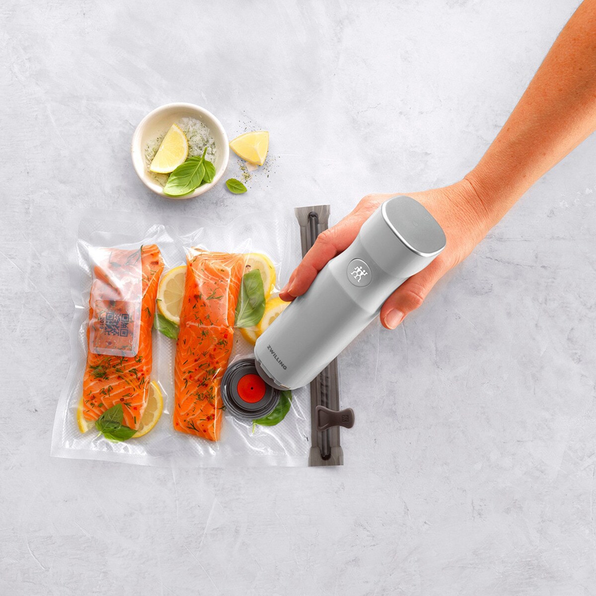 Recipiente a Vácuo Fresh & Save de Vidro Transparente-12