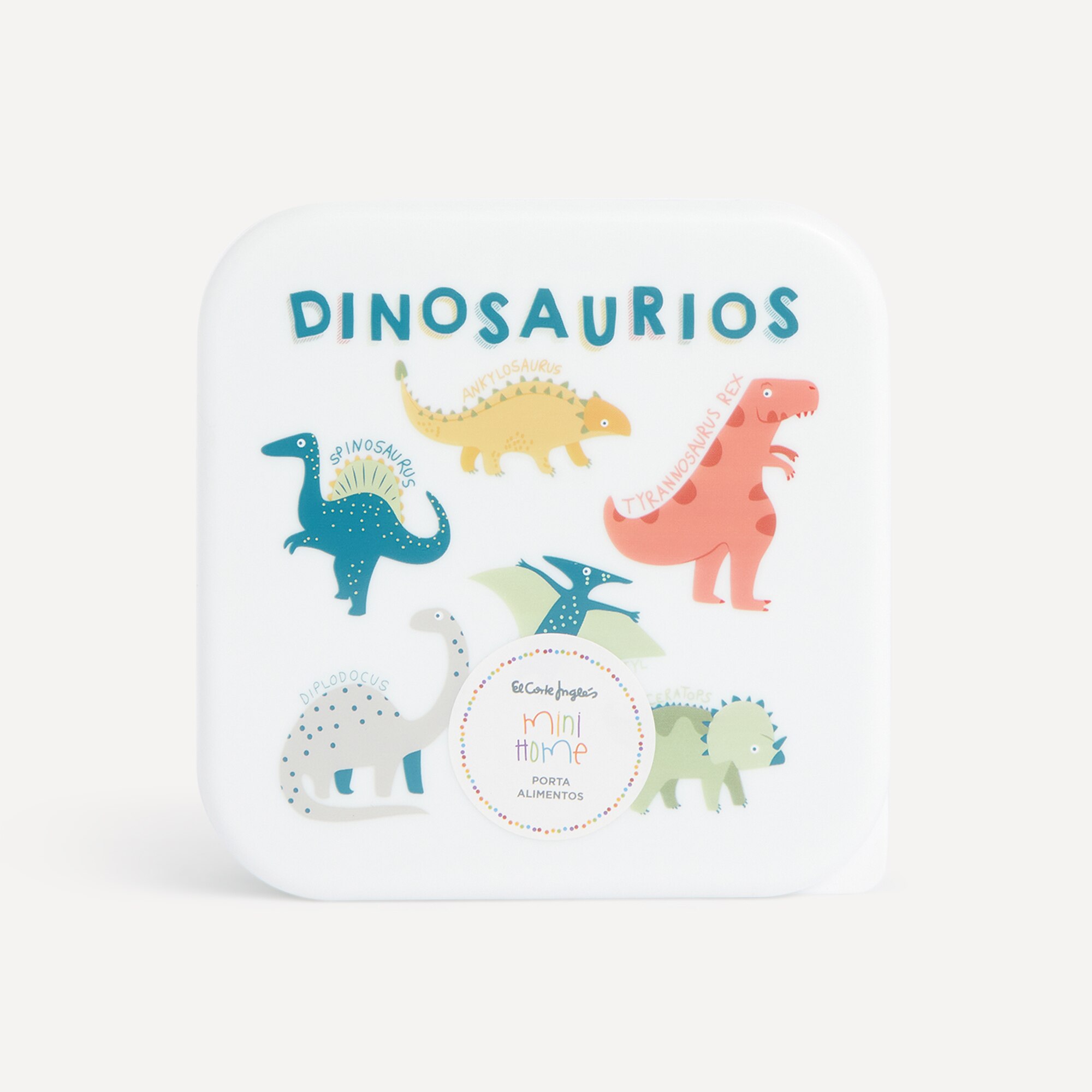 Porta-alimentos Dinossauros Verde-5