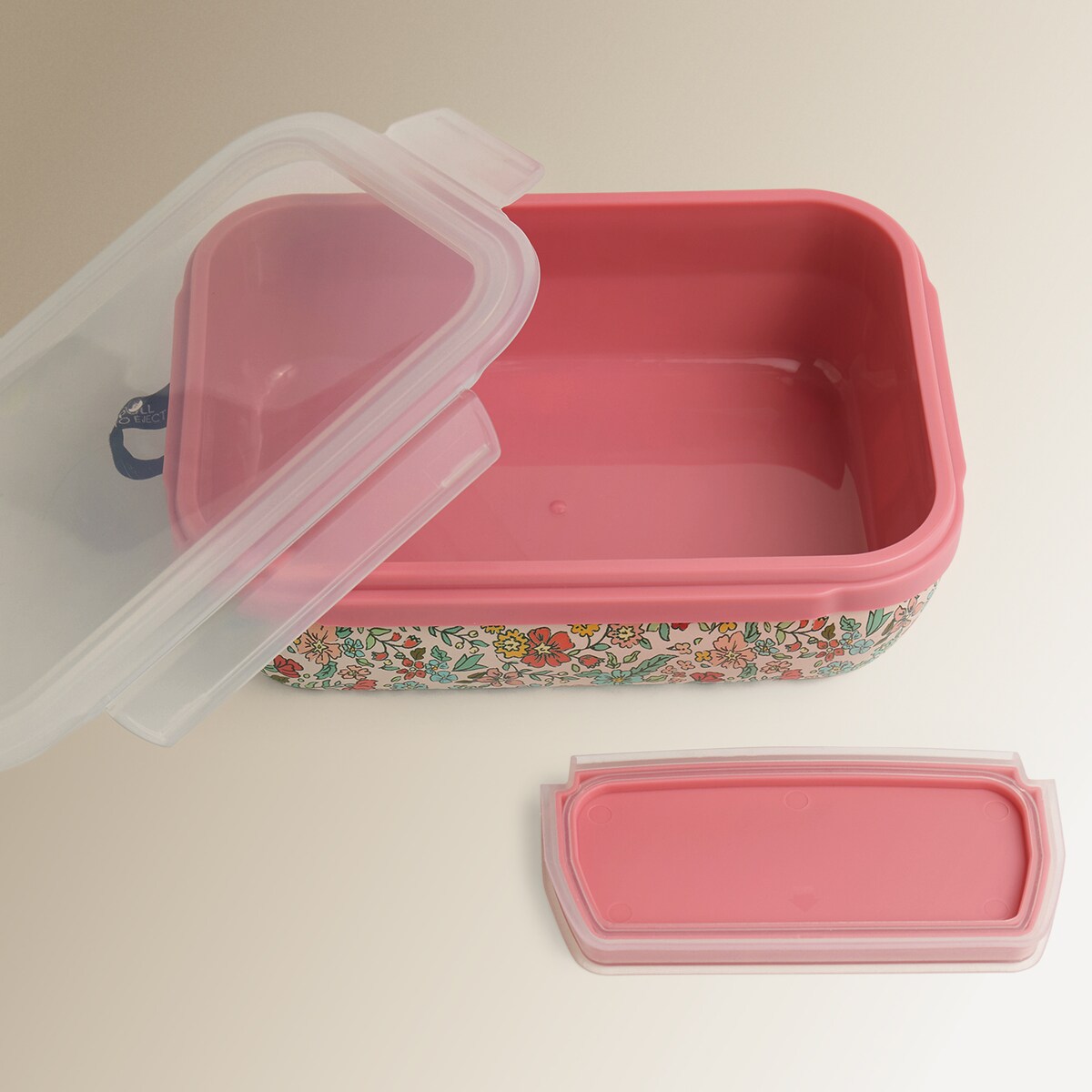 Recipiente Hermético de 2 Compartimentos - Susanne Pink Rosa-4