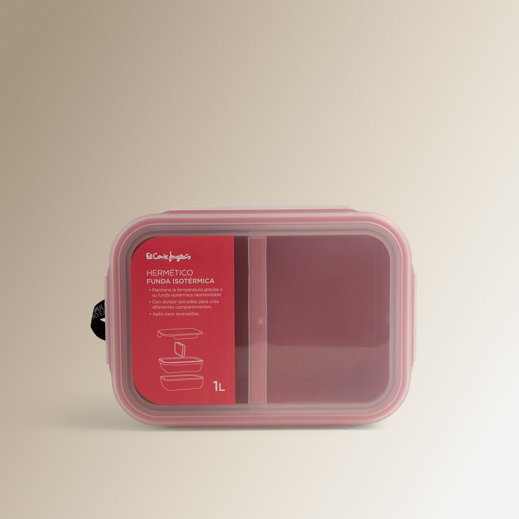 Recipiente Hermético de 2 Compartimentos - Susanne Pink Rosa-6