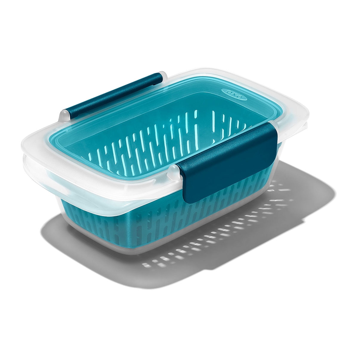 Recipiente Hermético com Escorredor Pre&Go Transparente-1