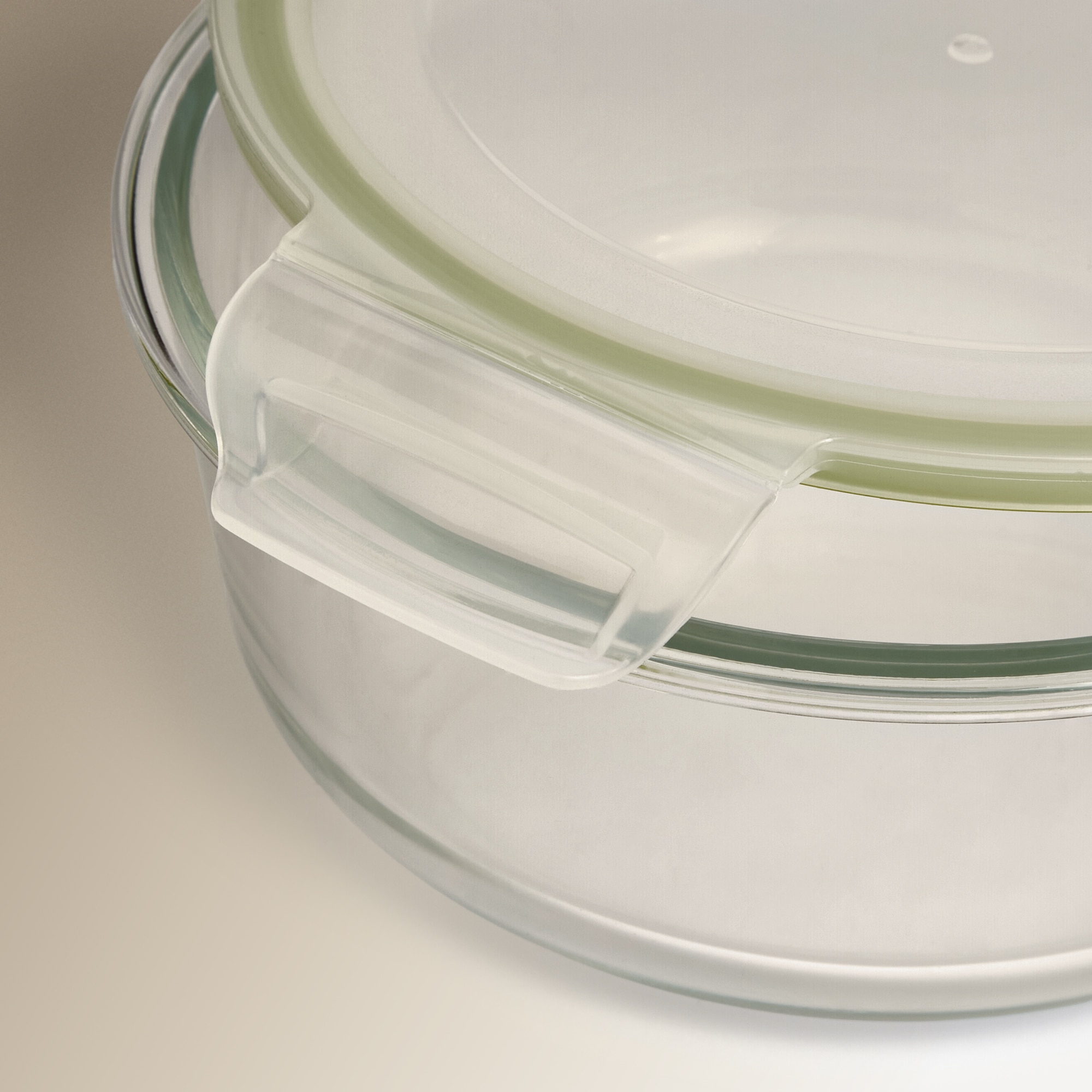Set 3 herméticos redondos vidrio borosilicato Nuestro Mejor Precio - El Corte Inglés Transparente-4
