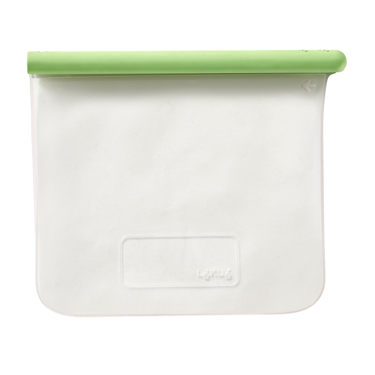 Imagen 0 de Bolsa reutilizable plana de silicona Reduce & Reuse Lékué Transparente