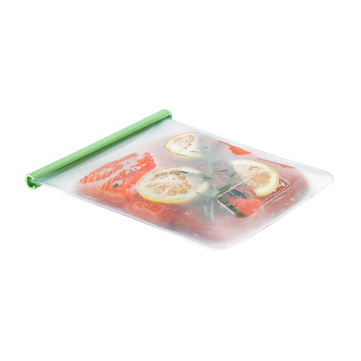 Bolsa Reutilizável de Silicone Reduce & Reuse Transparente-2