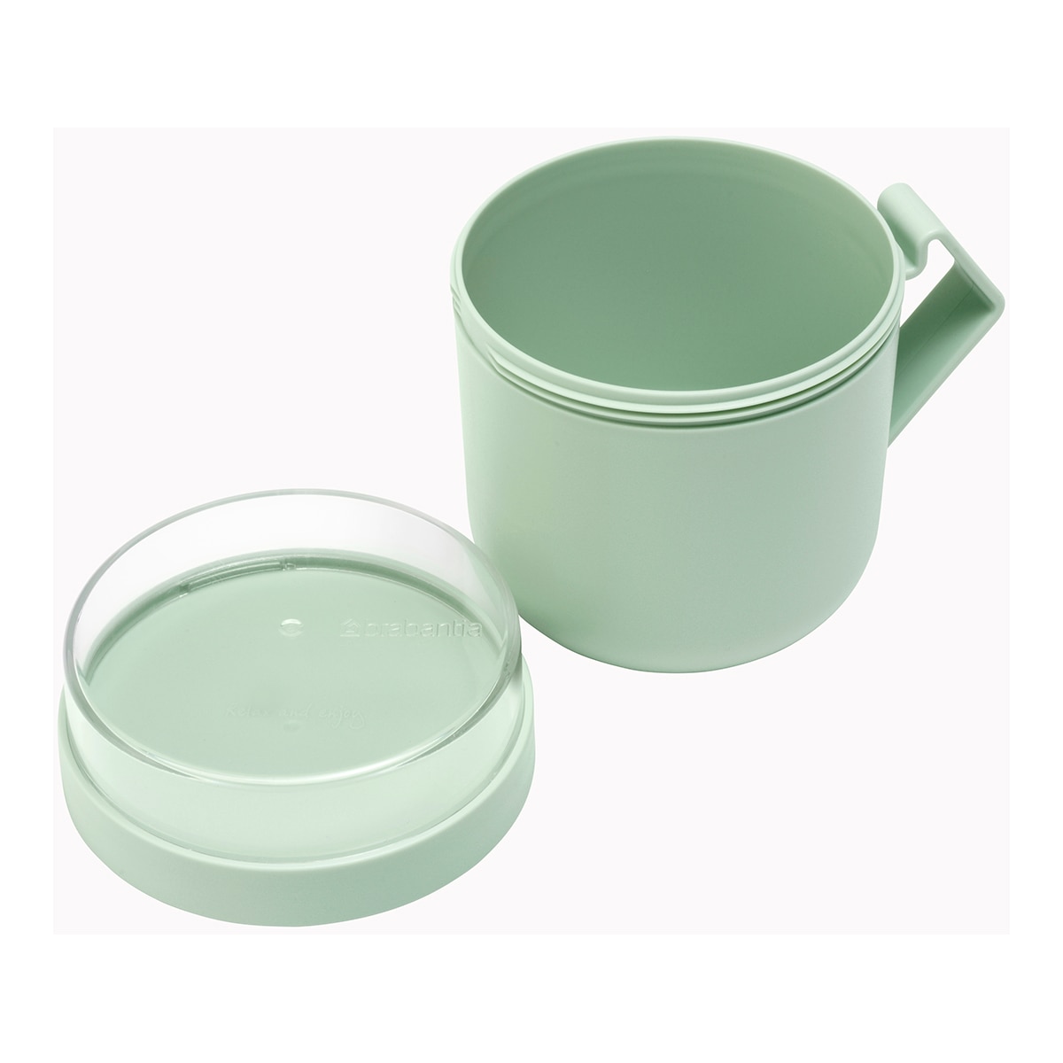 Chávena para Sopa Make & Take Verde-menta-2