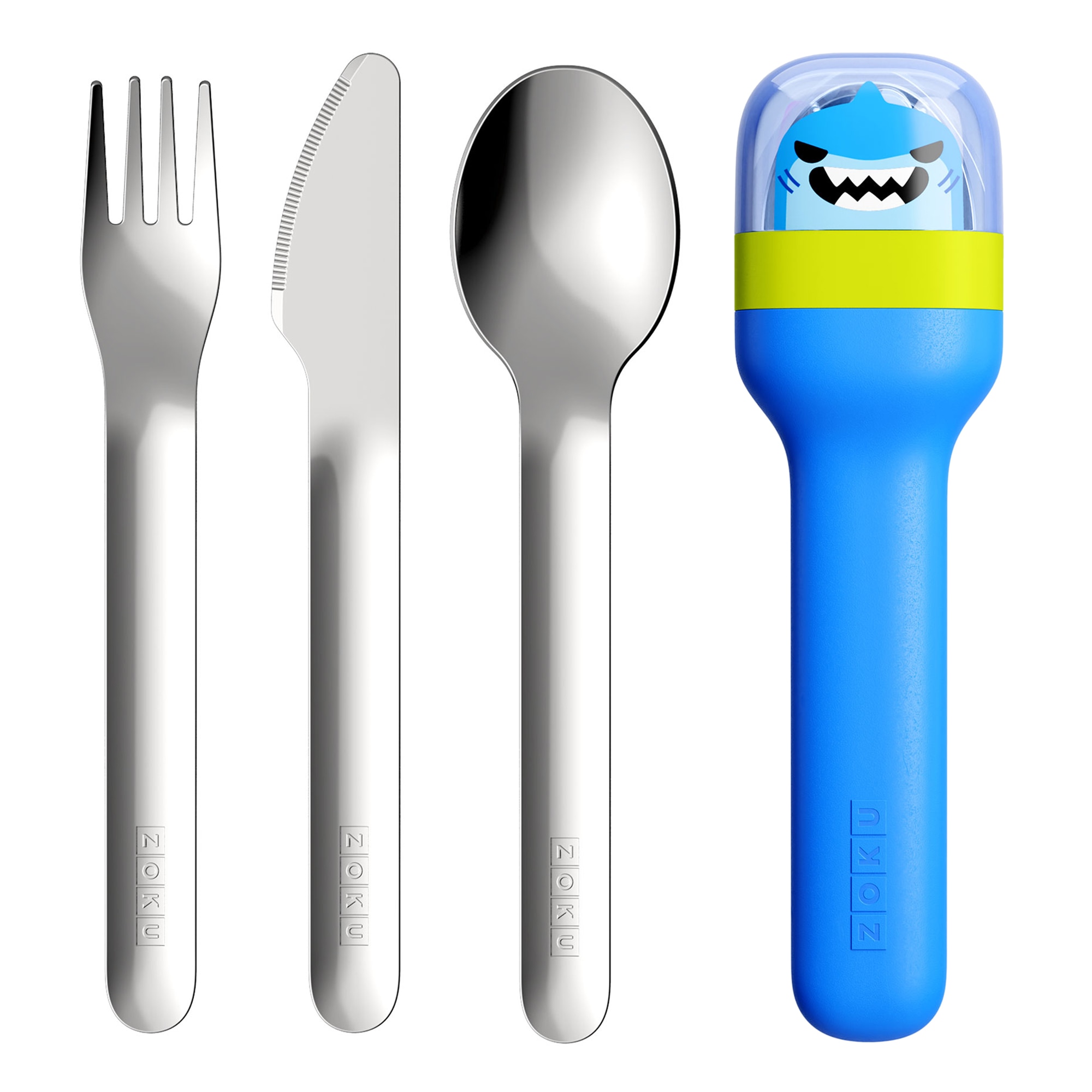 Conjunto de Talheres Infantis Tubarão 1