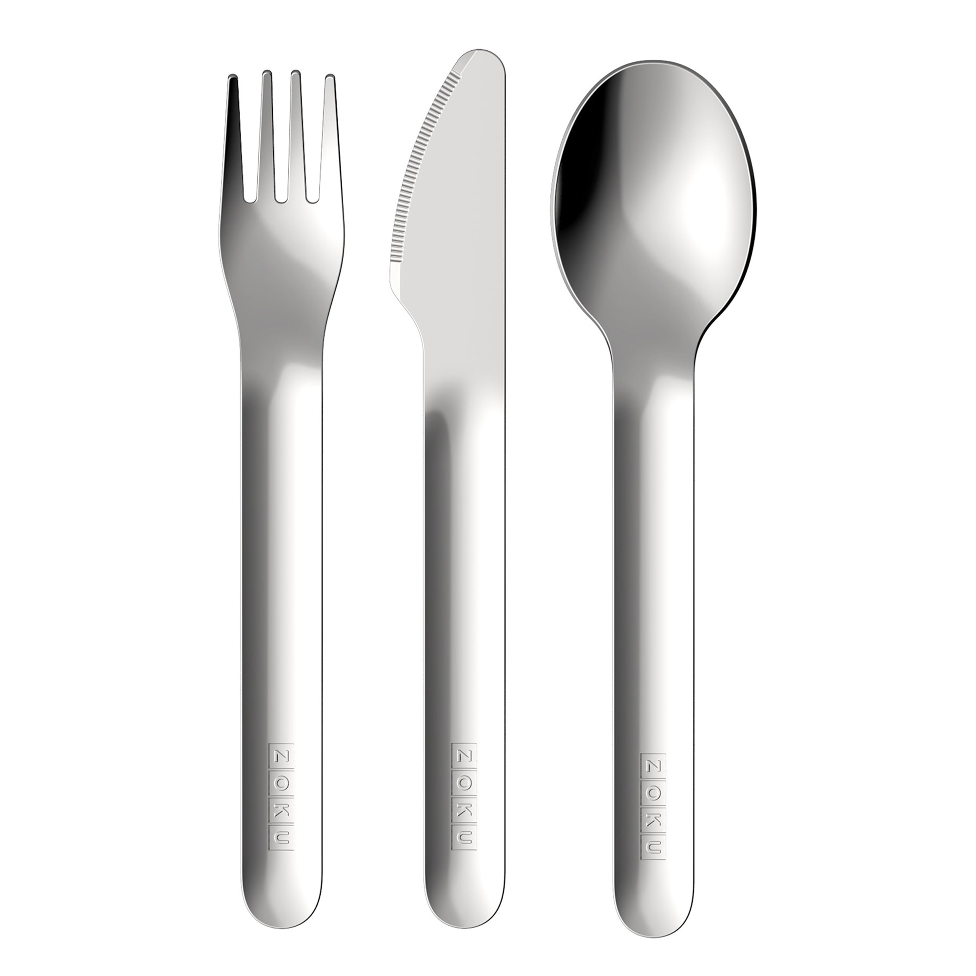 Conjunto de Talheres Infantis Tubarão 2