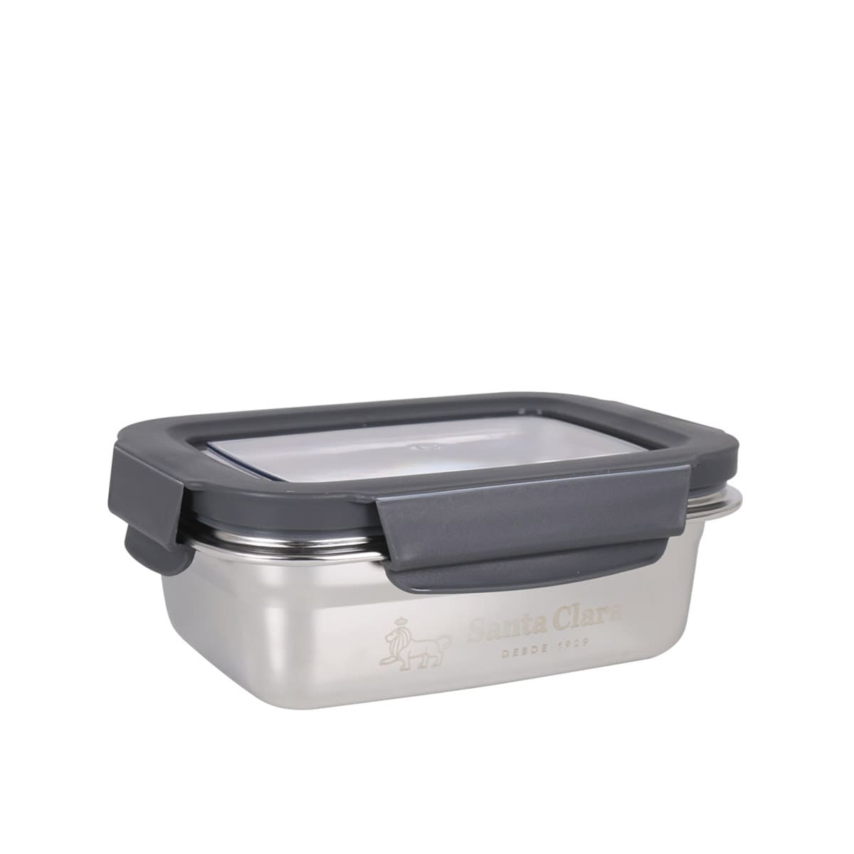 Hermético de acero inoxidable Santa Clara Gris-1