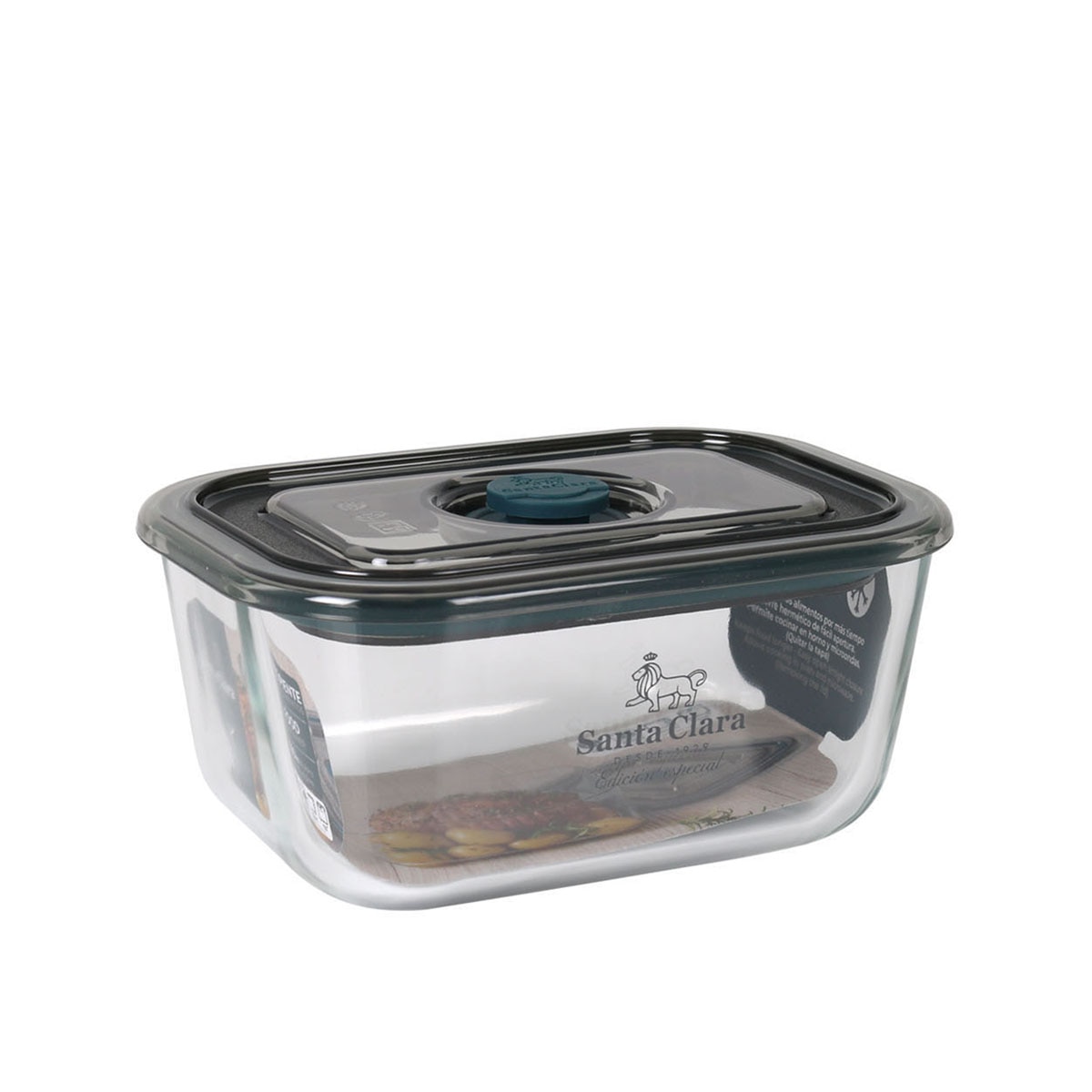 Imagen 0 de Hermético rectangular de borosilicato Santa Clara