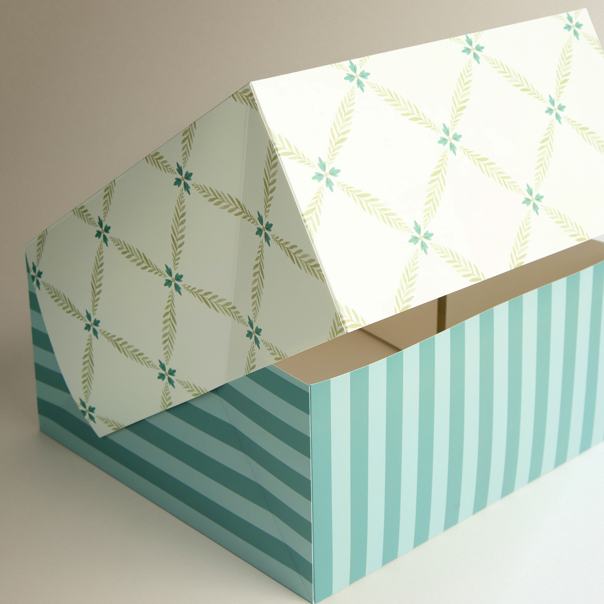 Porta-Bolos de Papel Verde-2