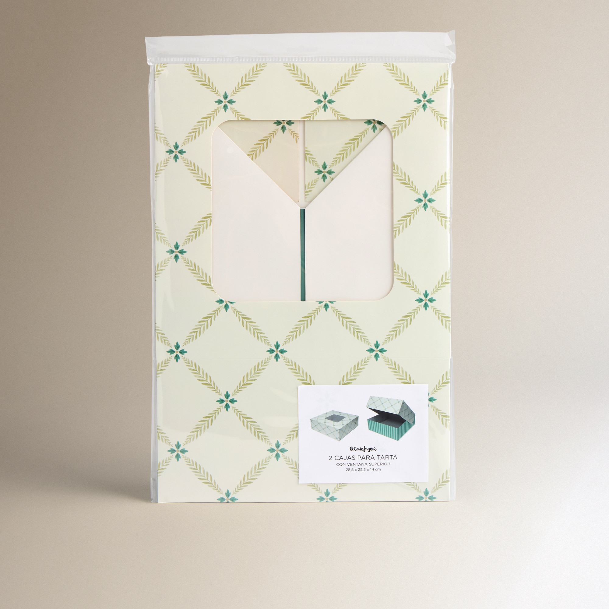 Porta-Bolos de Papel Verde-3