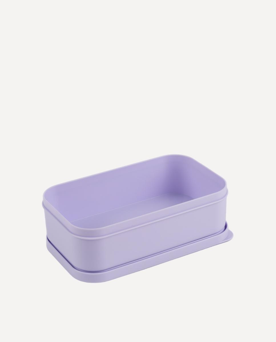Hermético rectangular 1L Polarbox - Malva Malva-2