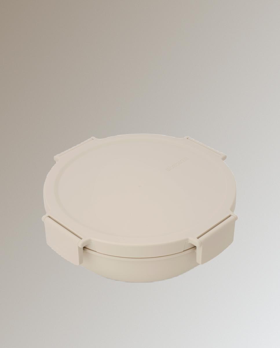 Imagen 0 de Bol hermético para ensalada 1,3L Make & Take Brabantia Beige