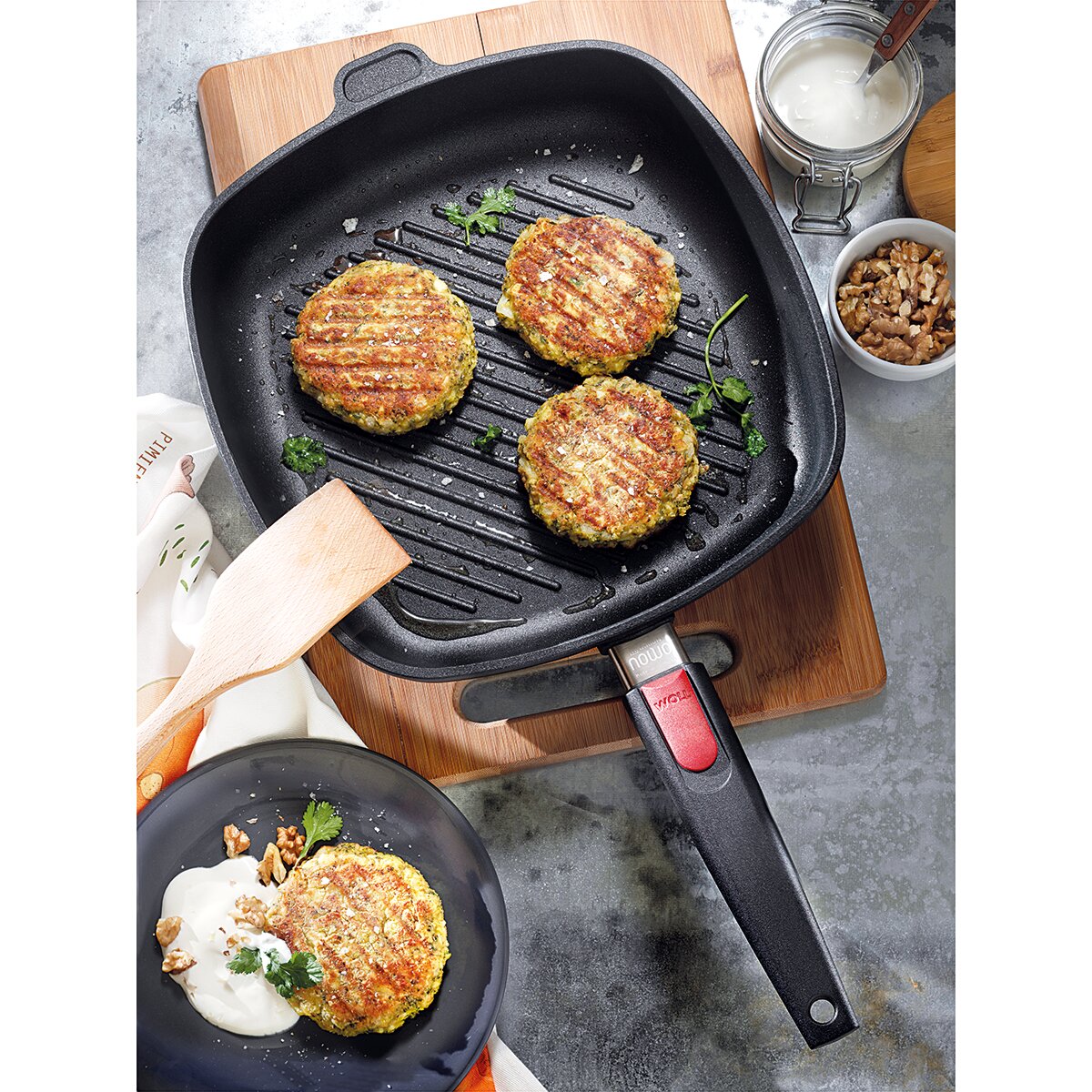 Frigideira Induction Line Woll Preto-3