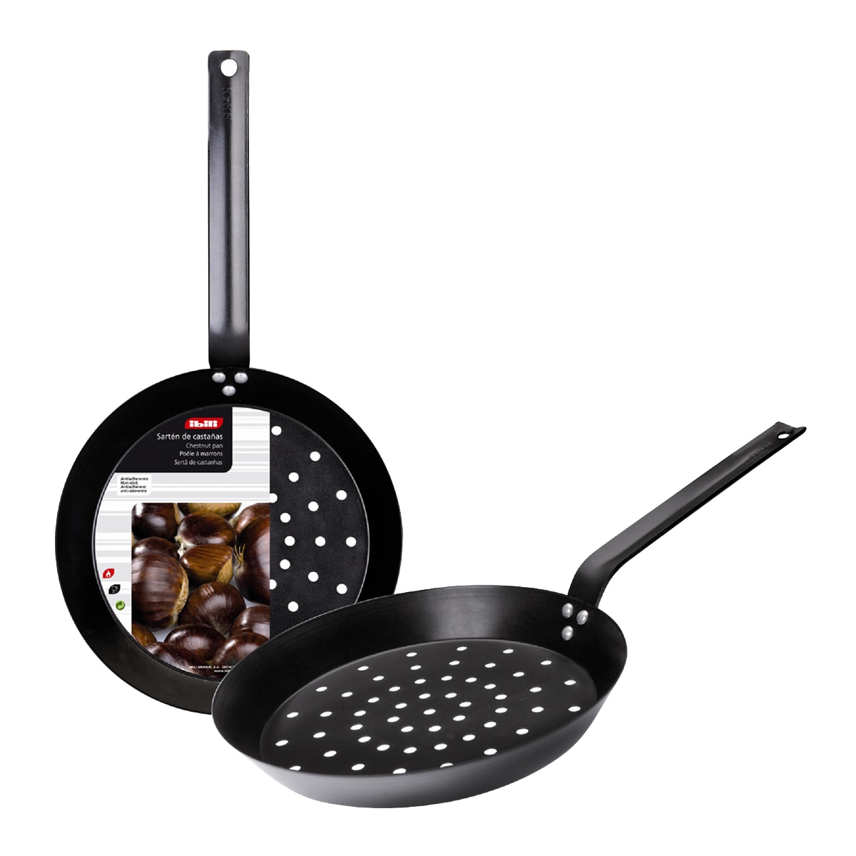 Imagen 0 de Sartén para castañas Ibili