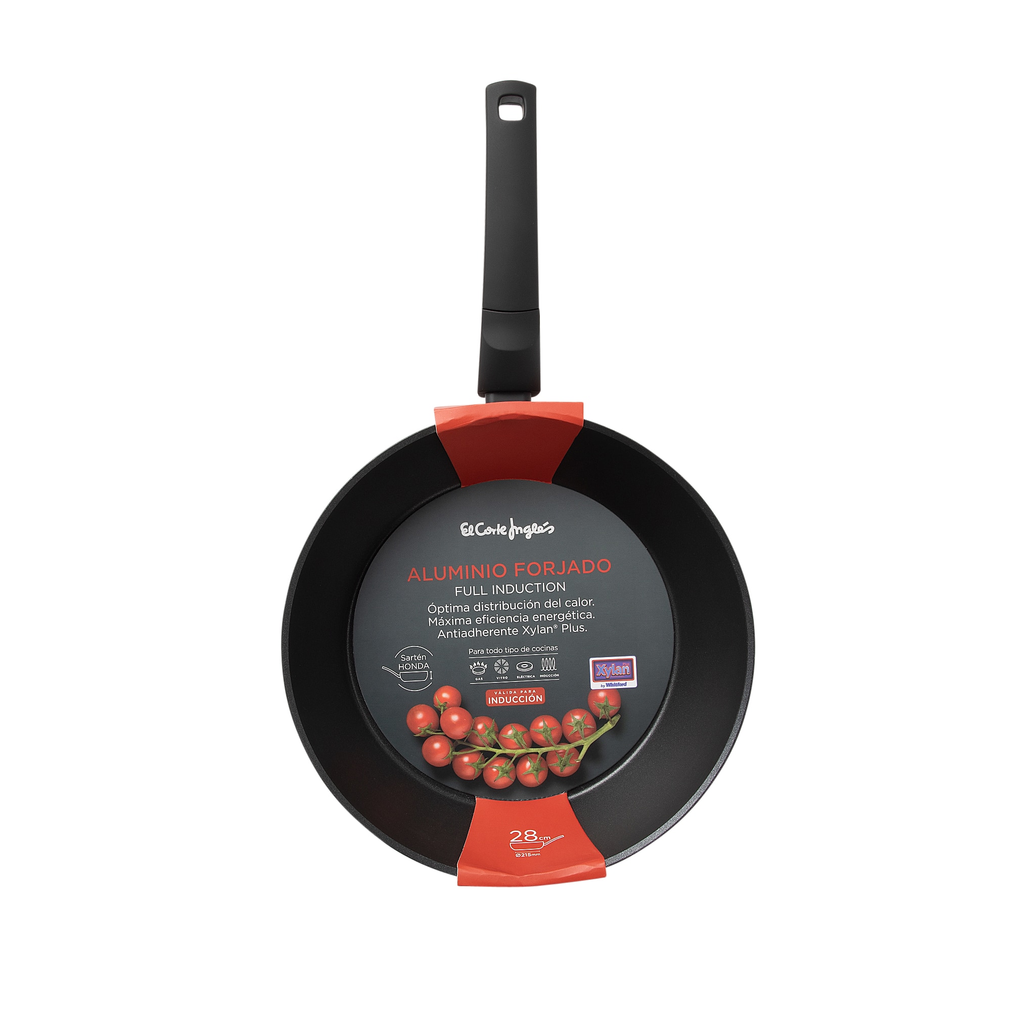 Frigideira Funda de Alumínio Forjado Zircónio Preto-3