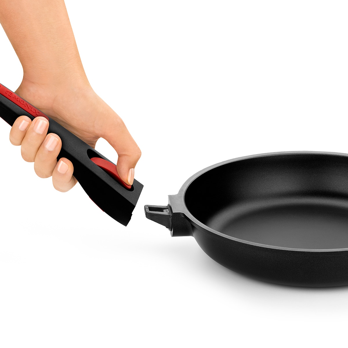 Sartén aluminio fundido con mango desmontable In&Out Monix Negro-4