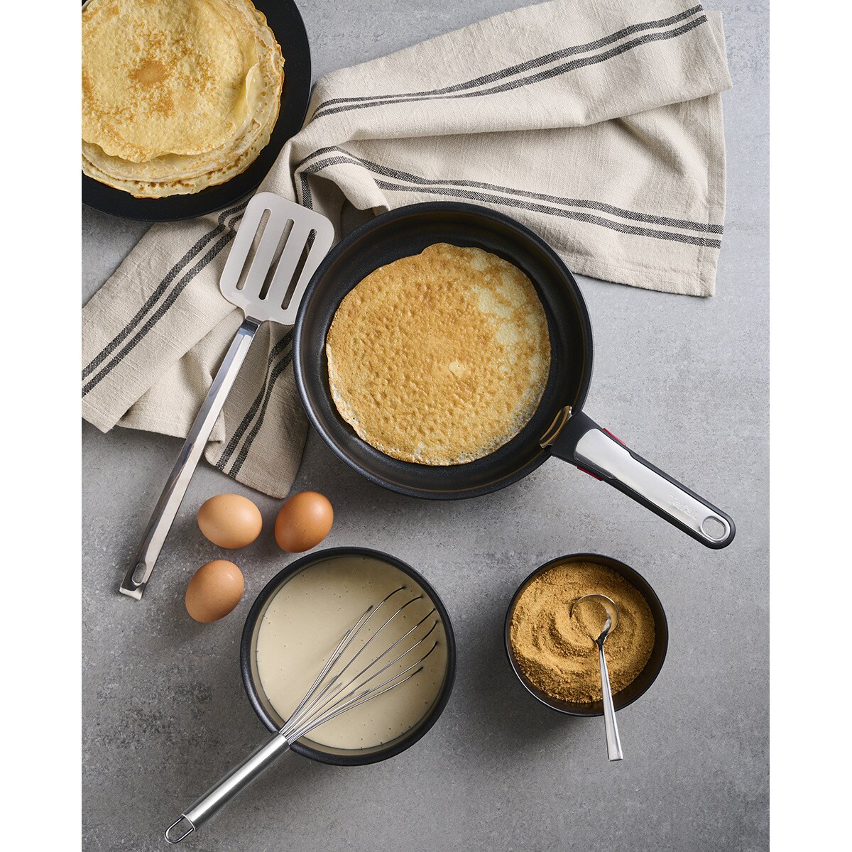 Frigideira de Alumínio Antiaderente Ingenio Ultimate Preto-10