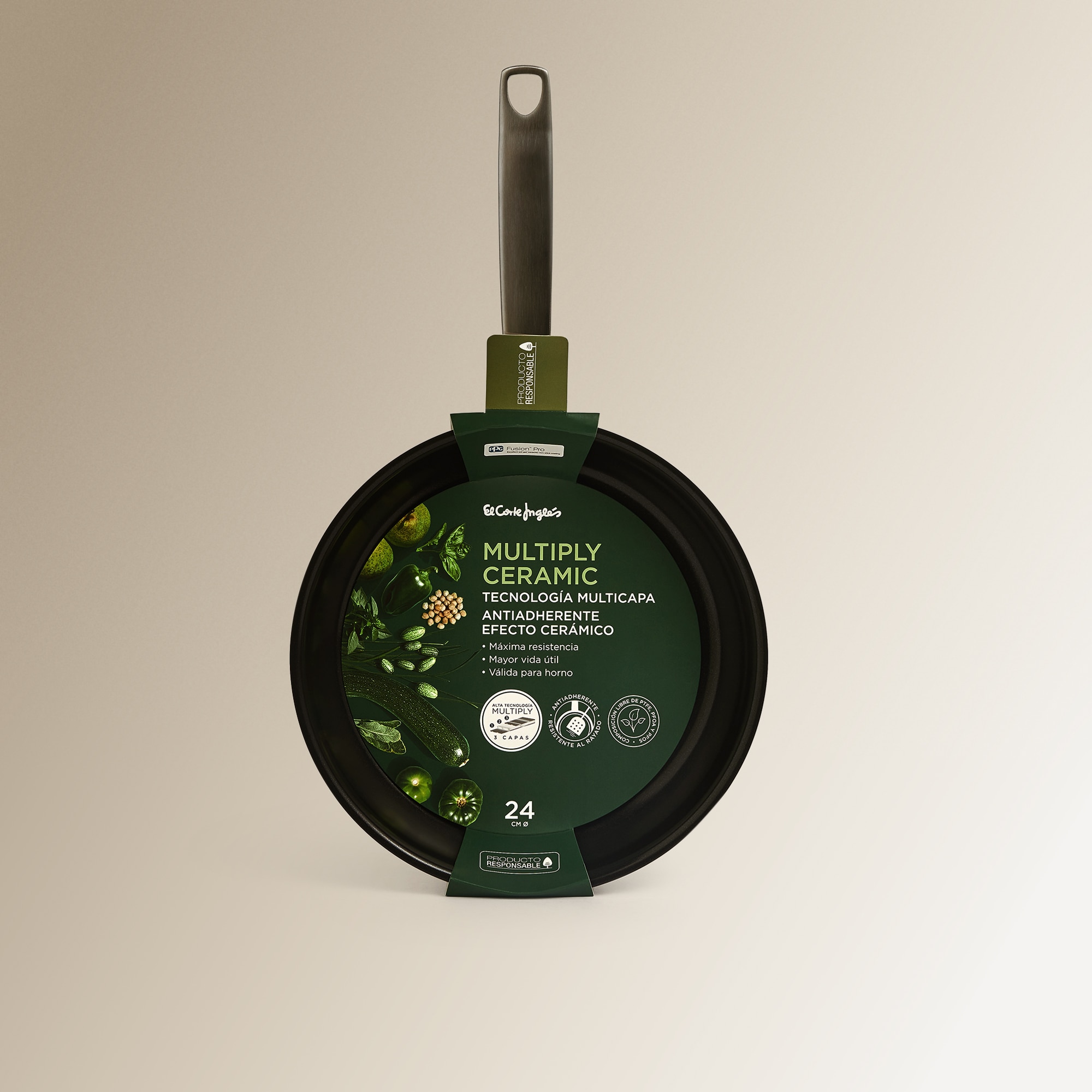 Frigideira Multiply Ceramic Cinzento-6