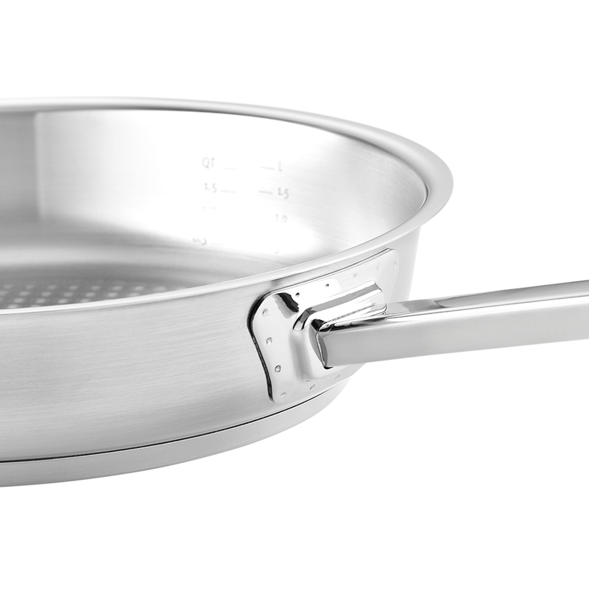 Frigideira de Aço Inoxidável sem Antiaderente Profi Aço-6