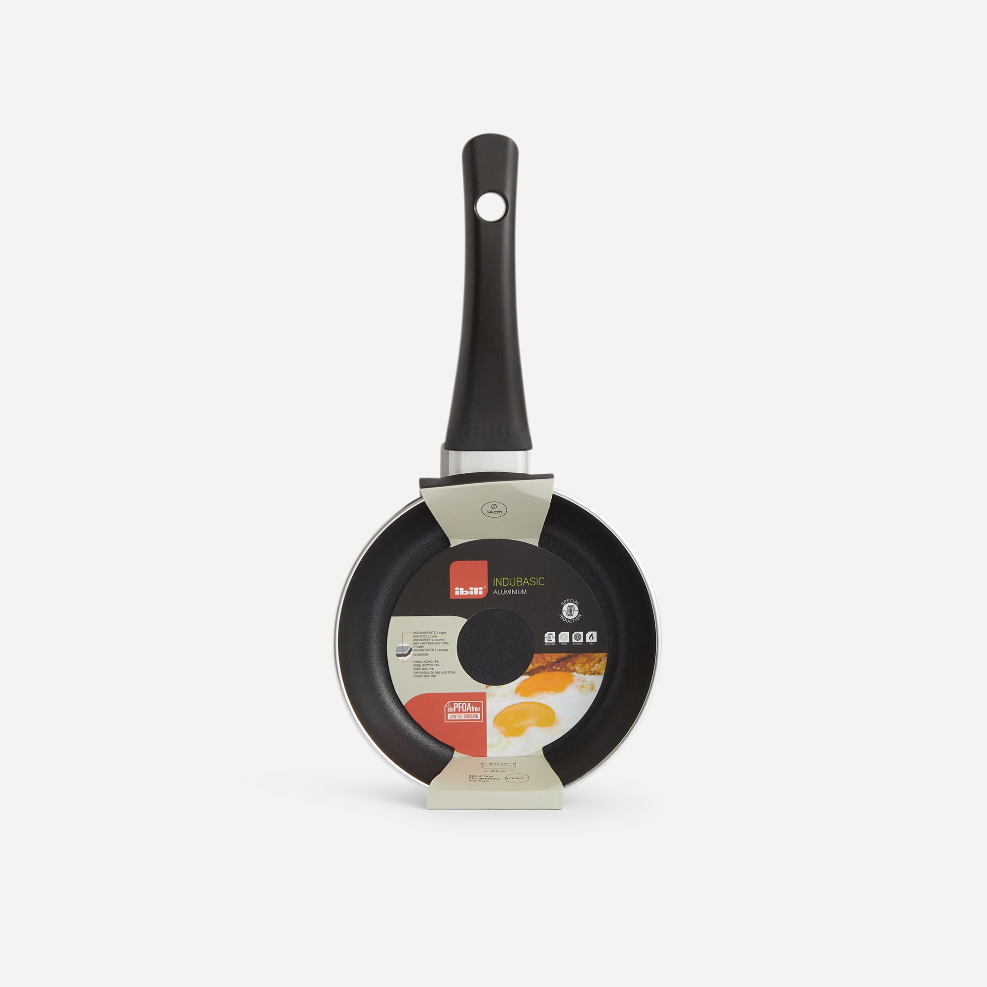 Sartén mini Indubasic Ibili Negro-6