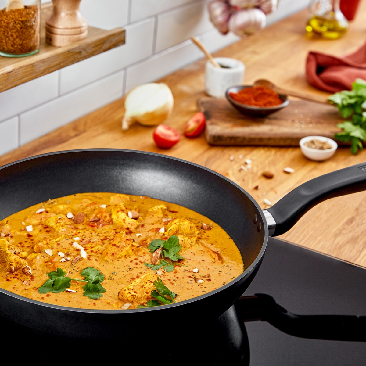 Sartén Non Stick Tefal Negro-4