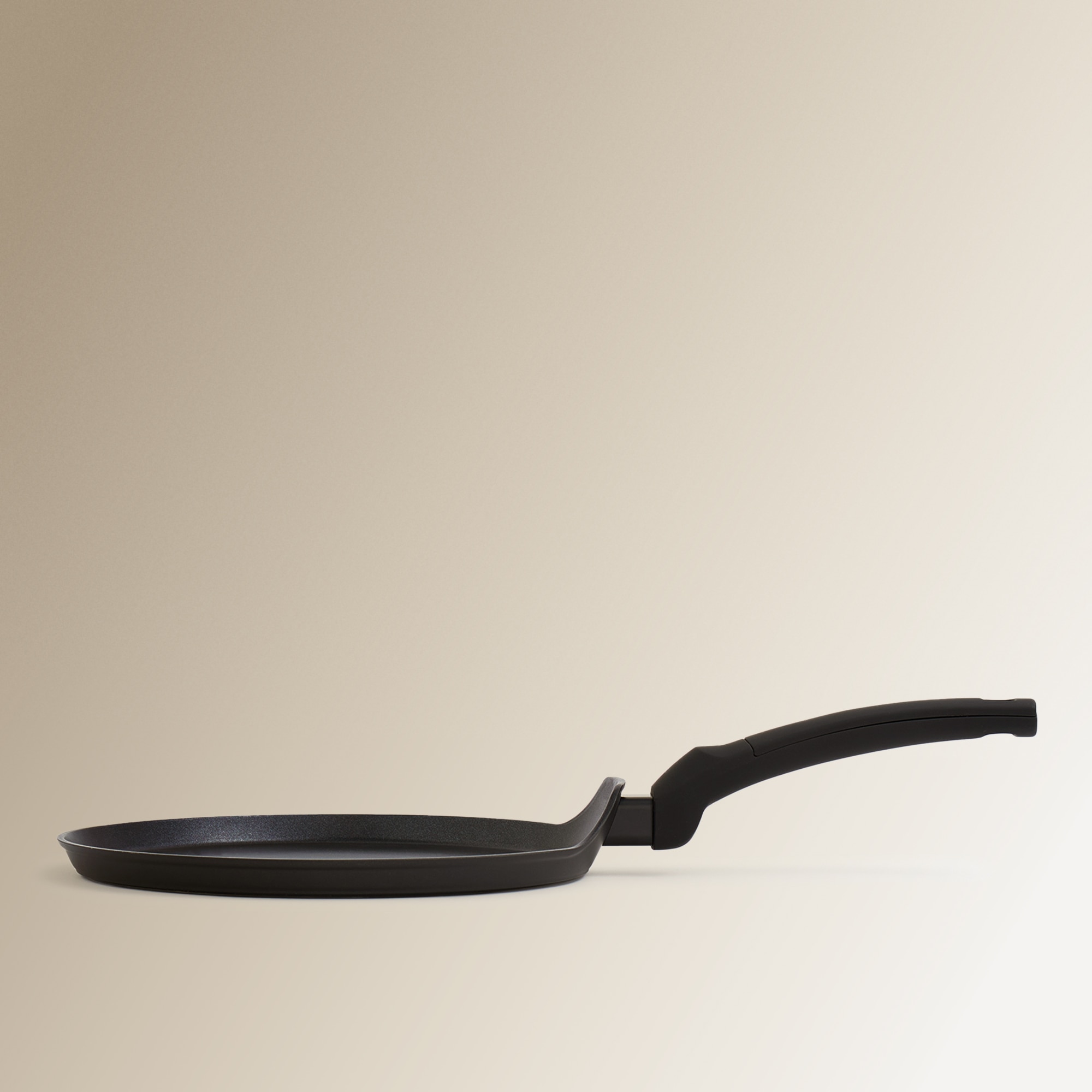 Máquina de Crepes de Alumínio Forjado Zircónio Preto-4