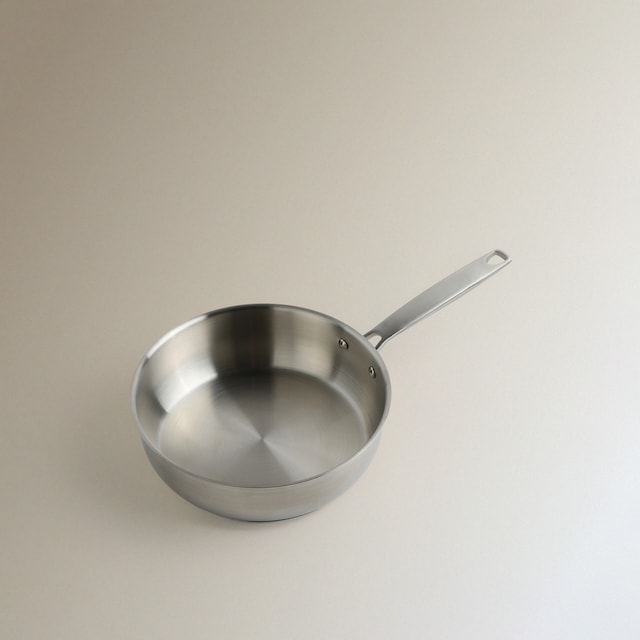 Imagen 0 de Sartén honda de acero inoxidable sin antiadherente Smart