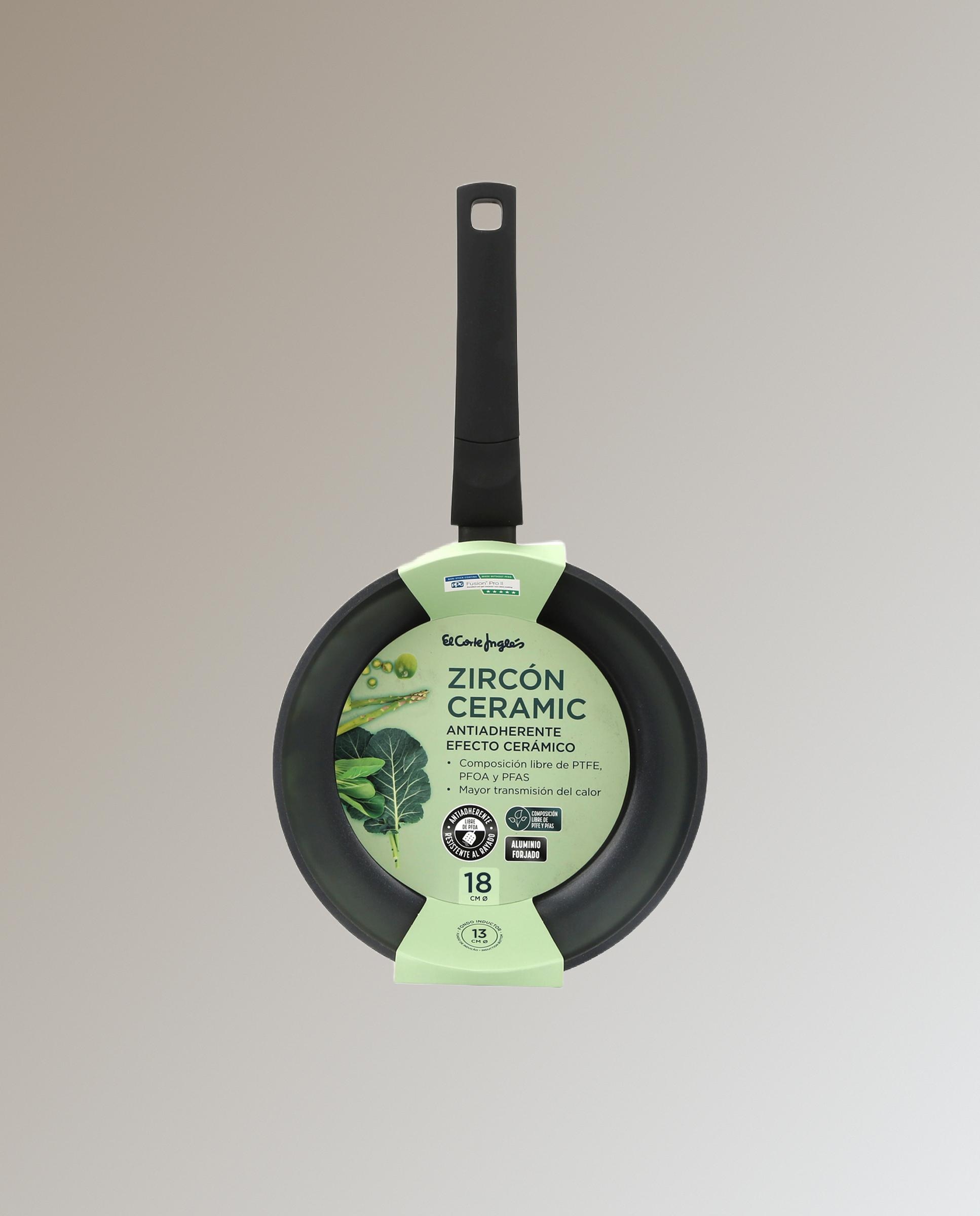 Frigideira de Alumínio Forjado Zircónio Ceramic Cinzento-2