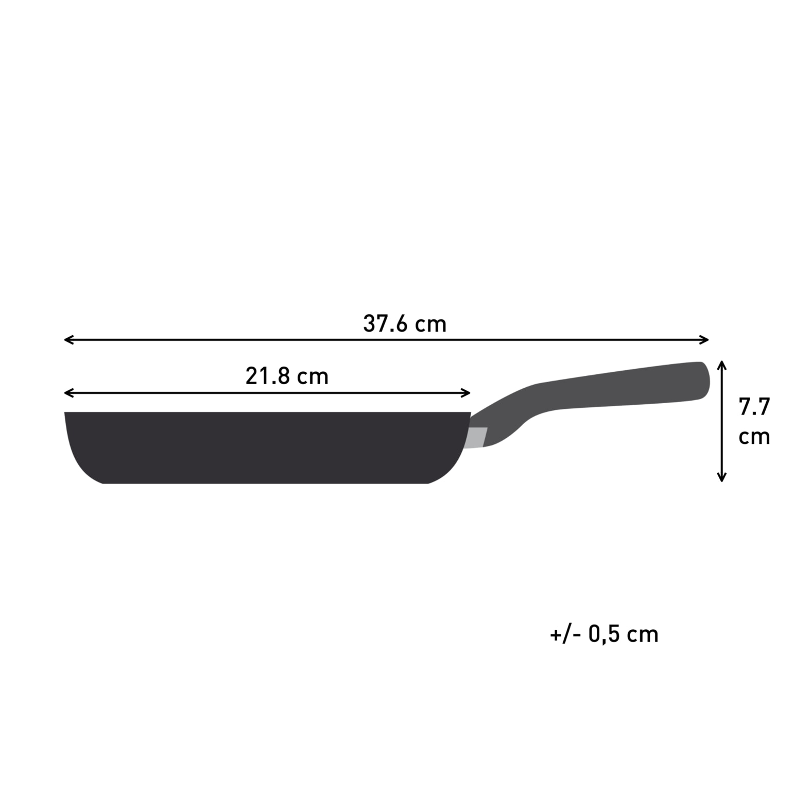 Sartén de aluminio Excellence Jordi Cruz Tefal Negro-7