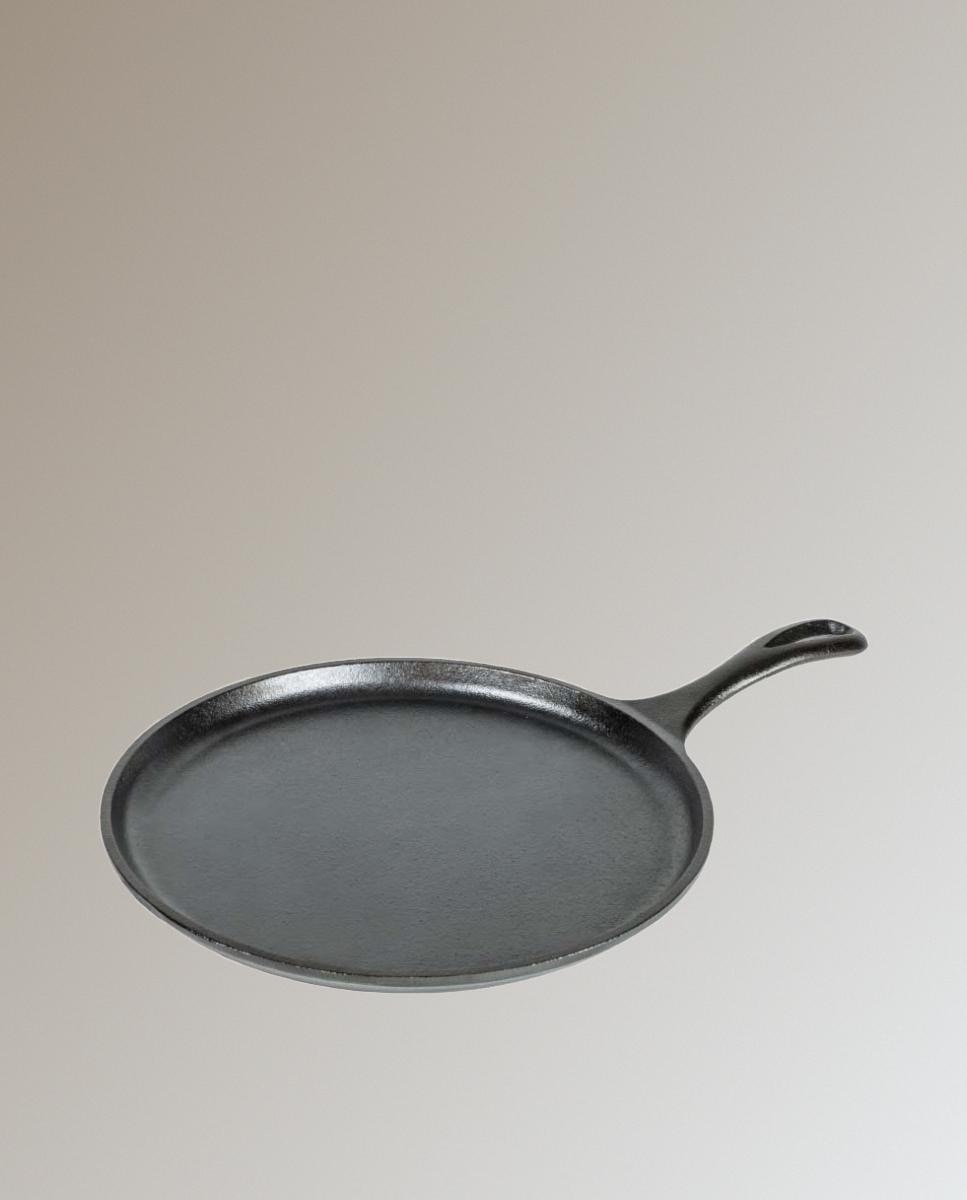 Grelhador Redondo com Cabo 27 cm Especial Crepes Preto-3
