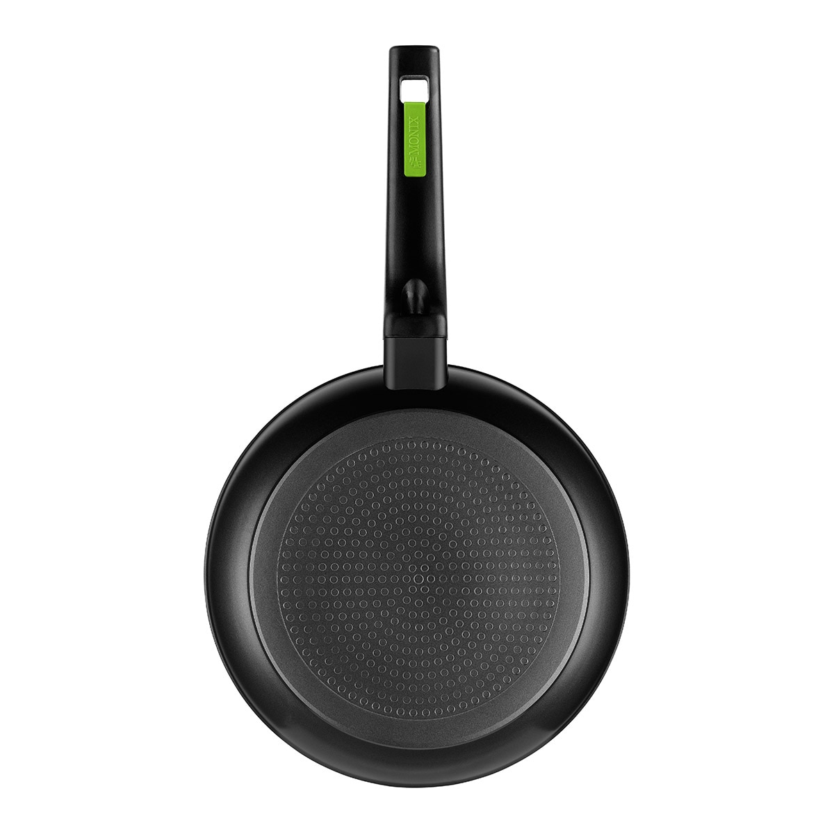 Juego de 3 sartenes de aluminio forjado Green Monix Negro-3