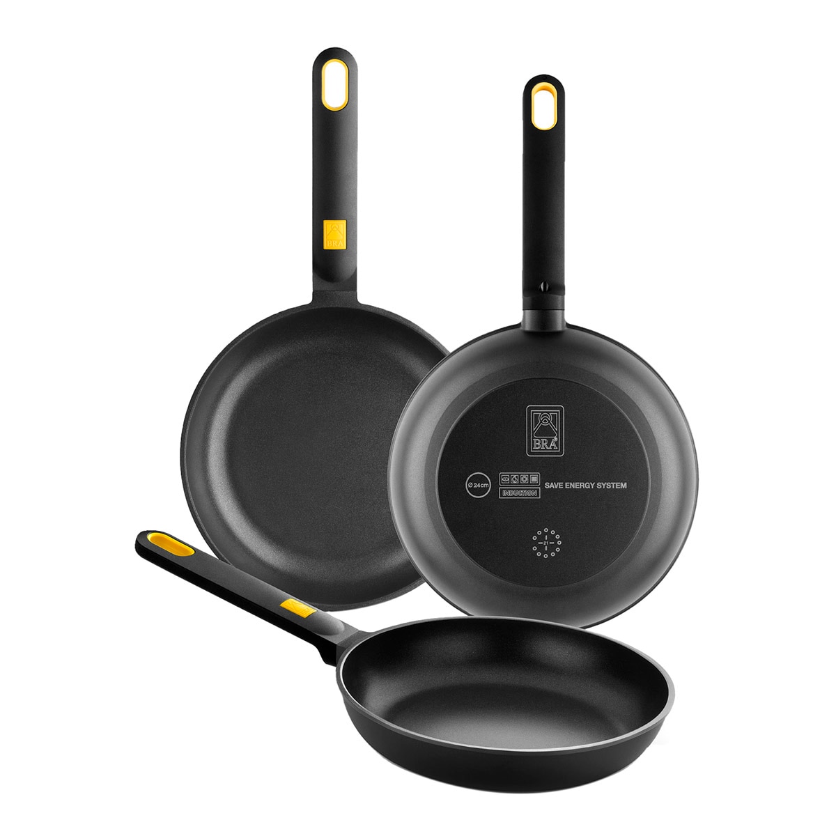 Imagem 0 de Conjunto de 3 Frigideiras de Alumínio Fundido Daily Pro