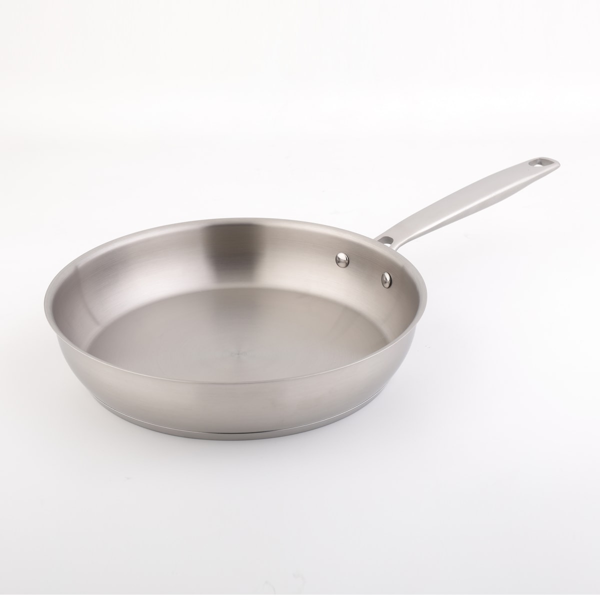 Conjunto de 3 Frigideiras de Aço Inoxidável sem Antiaderente Smart Aço-9