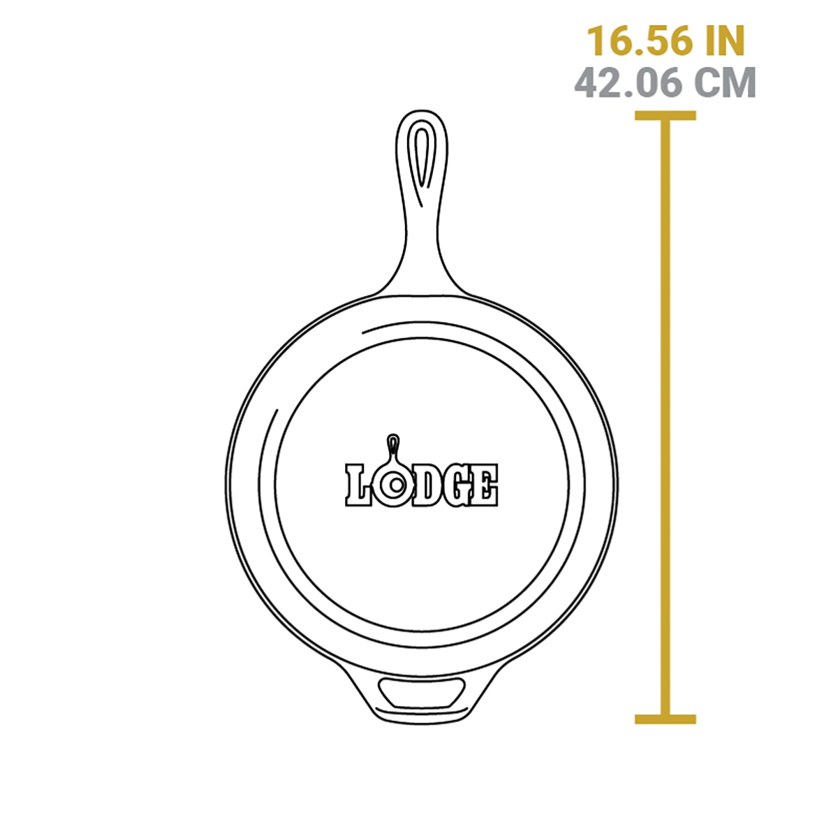 Conjunto de 2 Frigideiras de Ferro Fundido Cast Iron Preto-2